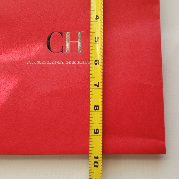 Carolina Herrera 2 paper Shopping Bags VGUC - Picture 5 of 11